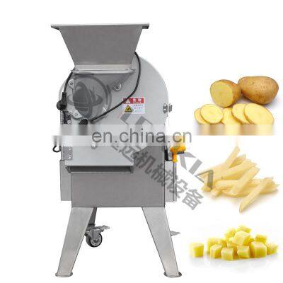 Industrial  Potato Carrot Cutting Machine Vegetable and Fruit SUS304 Stainless Steel Automatic Cutting Machine