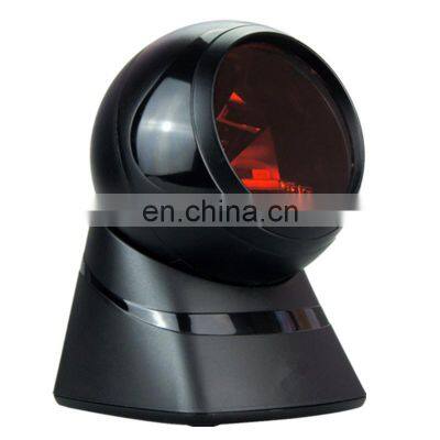 USB Desktop 1D Wired Omnidirectional Laser Barcode Scanner photo-3