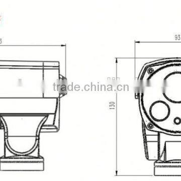 IP66 Waterproof Bullet Ptz ip Camera Camera, Adjust for Pan/Tilt/Zoom,ip Network Camera Networkcamera photo-4
