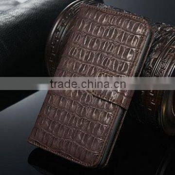 2015 New Crocodile For Samsung Galaxy S6 Case, Flip Case for Samsung S6 9200 Leather Case, Most Popular Cell Phone Case