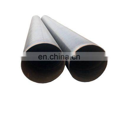 factory low price low carbon spiral welded round steel pipe