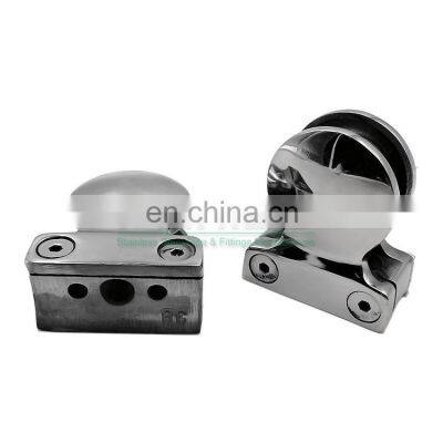 New Shell Shape Glass Railing Clamp Design Stainless Glass Balustrade Clip Glass Clamp photo-5