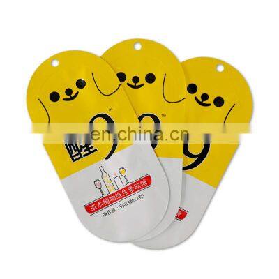 Irregular Shape Gourmet Gummies Packaging Bags Sugar Wedding Cake Mylar Edible Smell Proof Plastic Packing Bags