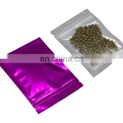 Matt Lamination Aluminum Foil Yin And Yang Ziplock Packing Plastic Bags For Food Packaging