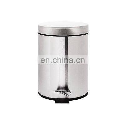 Indoor Small size commercial office creative plastic bucket office dustbin