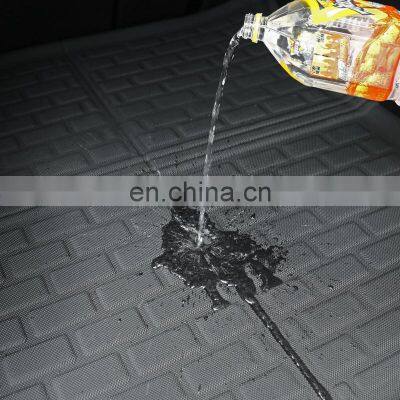 Car Trunk Mat Cargo Boot Liner Protective Rear Carpet For Tesla Model 3 / Y / S / photo-5