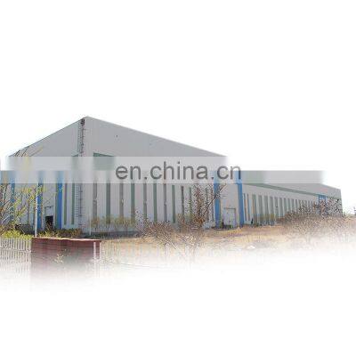 Light Industrial Steel Construction Design Prefabricated Workshop