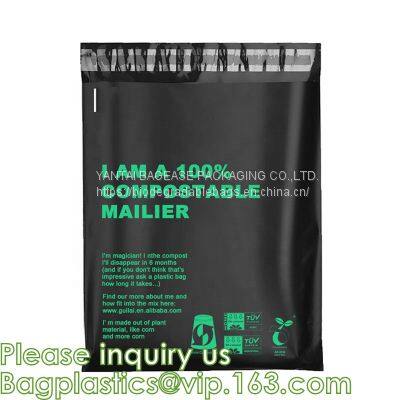 Envelopes With Self Adhesive Corn Starch Plastic Bags Mailing Packaging Envelopes Bags, Eco-Friendly