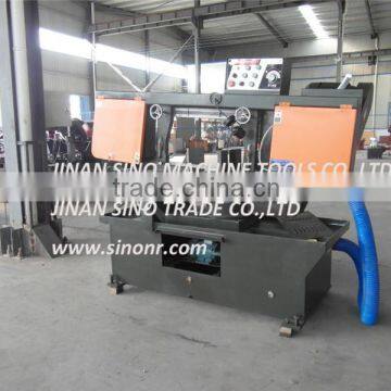 Swiel Head Metal Bandsaw Cutting 60 Degrees