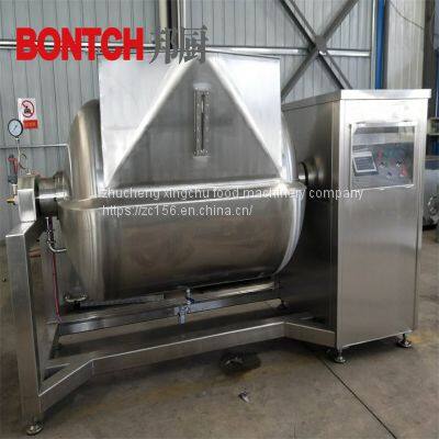 Industrial Vacuum Cooking Horizontal Mixer Fruit Jam Making Machine Strawberry Sauce Strawberry Jam Making Machine photo-3