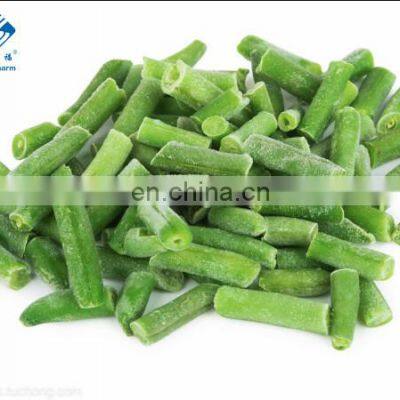 Free of Preservatives and Additives IQF Frozen Cut Green Beans