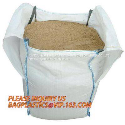 Virgin Polypropylene PP Woven Big Bulk Bag Jumbo Bag FIBC For Packing Sand 1 Ton 1.5 Ton 2 Ton Made In Package photo-2