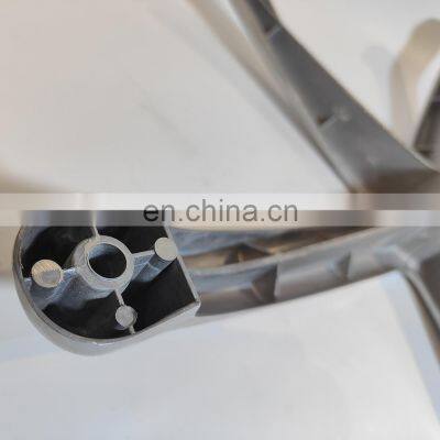 QCP-E12 Salon Hairdressing Vintage Heavy Duty Massage Bed Hydraulic Stylist Metal Barber Chair Base Chrome Iron Star Base photo-4