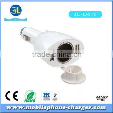 Hot Product Multi USB Ports and Charging Port With Portable Fashion Design 12V Car Charger photo-4