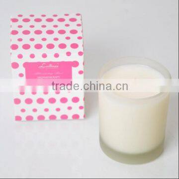 100g Scented Candle glass candle Jar ,Home Decorative wax candle jar SA-1927