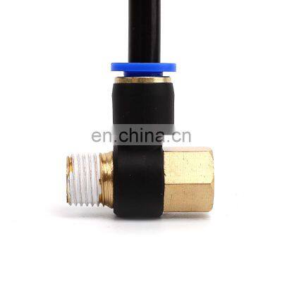 SNS SPHF Series Pneumatic 90 Degree Elbow Male-Female Thread Push To Connect Pipe Fittings Quick Tube Joints photo-4