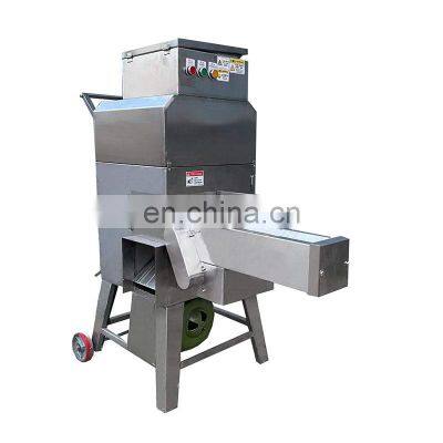 Stainless steel conveyor belt sweet corn thresher