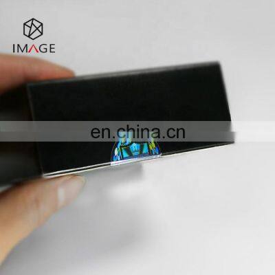 3d Custom Die Cut Clear Laser Holographic Sticker for Brand Packaging Application