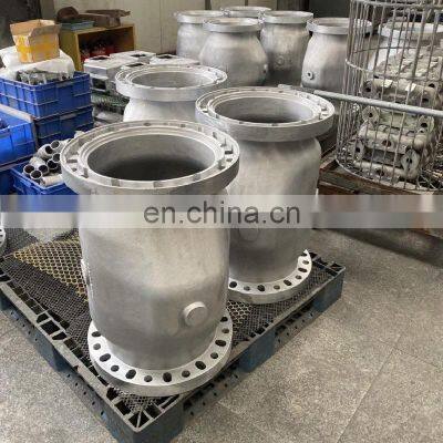 Cast Aluminum Alloy Casting Parts T6 Heat Treatment Casting Aluminum Pump Cover