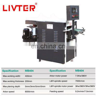 LIVTER Moulding Machine With Four Asxis Planer 4 Sided Wood Moulder For Wood Floor And Banisters photo-3