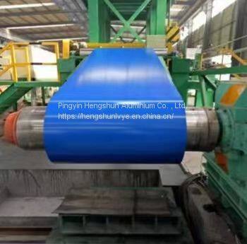 Color coated alloy aluminum roll processing, aluminum magnesium manganese coated alloy aluminum roll, coated alloy aluminum roll