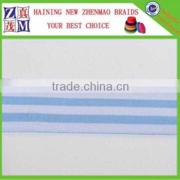 high quality striped woven elastic band