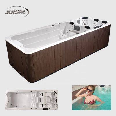 Swim Spas High Quality Factory Price Container Spa Pool Swim Spa Fibreglass photo-5