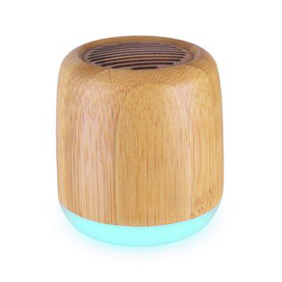 Factory Vintage Classic Wireless Bamboo Speaker Computer Mobile Portable Retro Bamboo BT Speaker photo-5