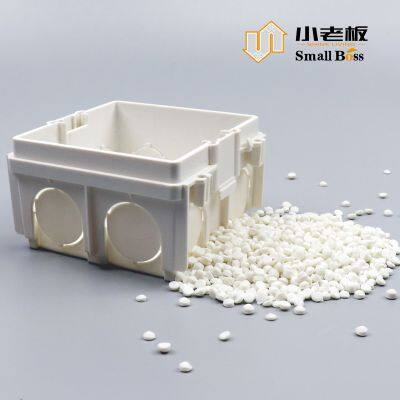 Factory Price Rigid PVC Compound Granules for Injection Pipe Fitting Junction Box High Impact Strength UPVC Compound photo-5