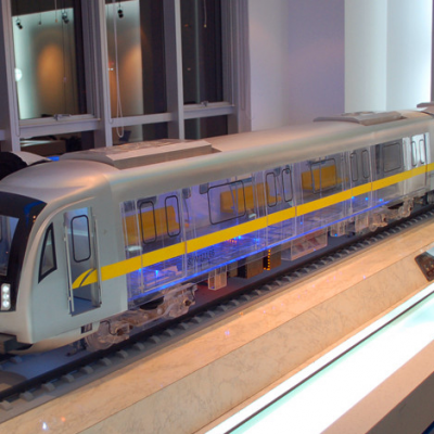 High-speed rail model manufacturing factory, transportation vehicle model customization factory