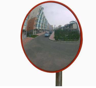 Wide Angle Security Curved Convex Road Mirror Traffic Driveway Safety Convex Mirror Automobiles Roadway Tool Decor