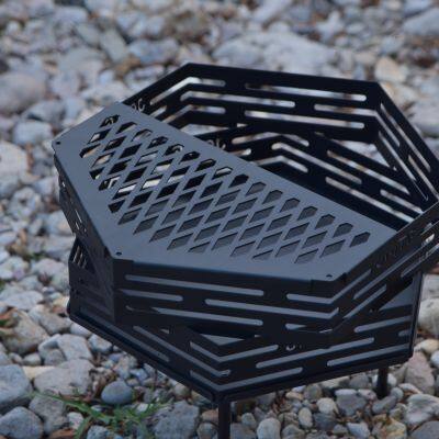 Восьмиугольный костёр для наружного использования