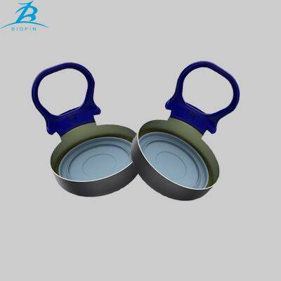 High Quality Aluminum Easy Open Beer Cap 26mm Metal Pull Ring Cap for Bottle Beer Juice Drinks photo-4
