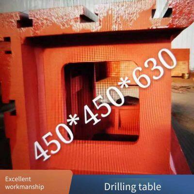 Cast Iron Square Box for Inspection, Measurement and Scribing, T-slot Auxiliary Heightening Square Tube Cushion Box for Cnc Machine Tools, Workbench photo-4