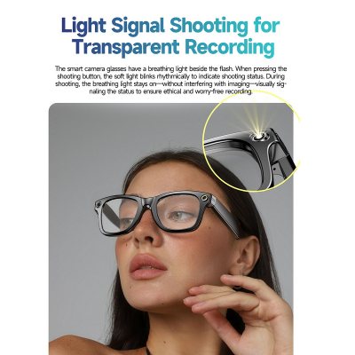 AI Smart Glasses With Photo Video Translation Bluetooth Phone Music Anti Shake Function photo-4