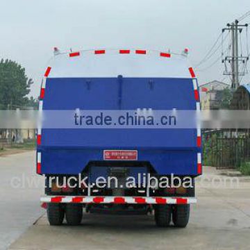 2015 Factory Supply Dongfeng 145 road sweeper truck with 5m3 dust tank