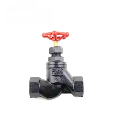 J11F-16 J11X-16 GOST Globe Valve PN10/16 Small Size Cast Iron Globe Valve GOST Female Thread Globe Valve Water Tap Manufacture photo-2