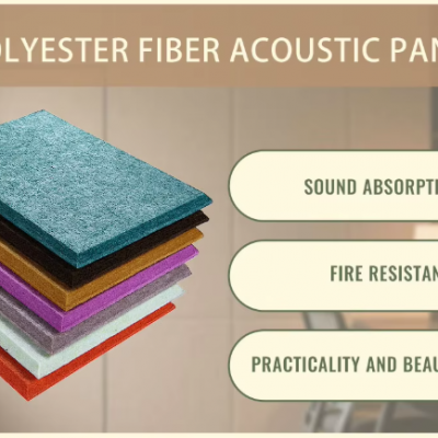 Multi-functional Customizable Fireproof Acoustic Slat Panel Modern Design for Bedroom and Living Room