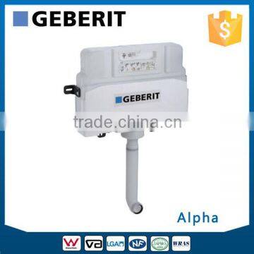 GEBERIT Alpha In-wall Cistern Watermark Concealed Cistern for Wall-hung Toilet, Dual Flush Front Button, Modern Bathroom Design