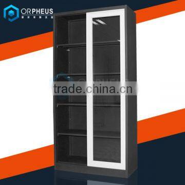 High Gloss Furniture Sliding Door Office File Steel Storage Cabinets