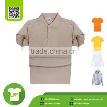 Wholesale Blank t Shirts Plain Sport Polo T Shirt for Men photo-3