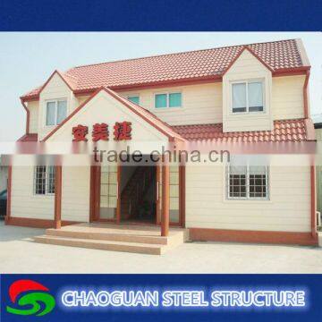 Luxury design modular light steel frame structures villas for sale