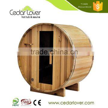 Best Selling Outdoor 2 person red cedar barrel sauna Manufacturers