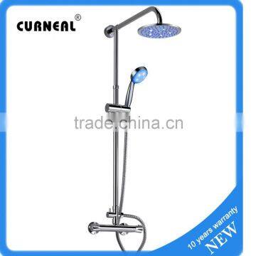 No.S016 Cheap In Wall Bathroom Thermostatic LED Shower