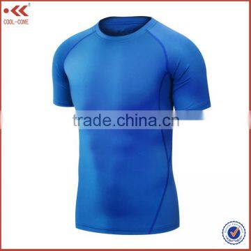 Polyester Spandex Fabric Flat Seaming UV Protection Anti-bacterial Compression Wear photo-3