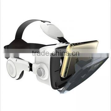 2016 Factory Wholesale Google Cardboard VR BOX Version Glasses 3D with headphone