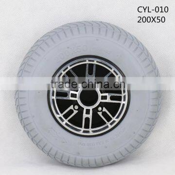 forming PU High Performance electric wheelchair disable power bike tyre 200X50                        
                                                                                Supplier's Choice