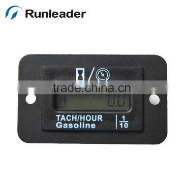 waterproof backlight runleader gasoline hour meter techmeter