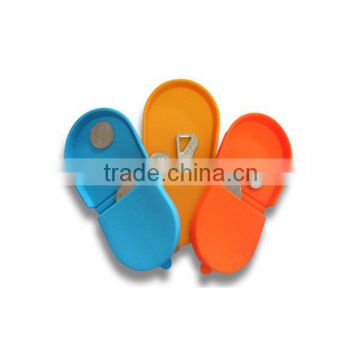 Wholesale Colored Collapsible Coin Silicon Purse