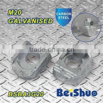 BSBA3G20 steel beam clamp connector galvanised pipes connectors